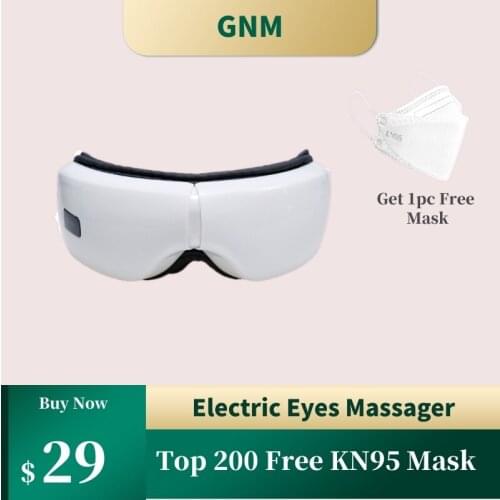 New arrival Electric Eyes Massager Bluetooth Music Vibrating Infrared Heating Therapy Air Pressure Relief Eyes Care Device