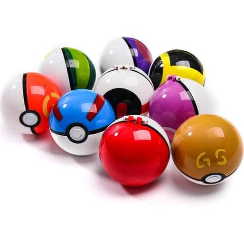 Takara Tomy Pokemon Figures 7cm Poke Ball Kids Figures Pokemon Pikachu Pet Pokeball Charmander Anime Figure Collect Toy Kids Gif