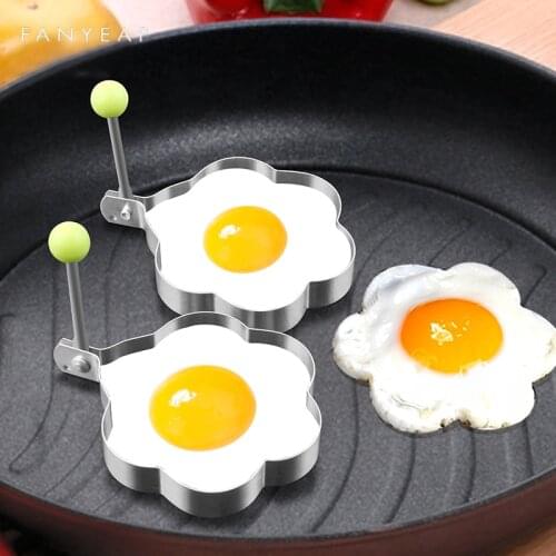 Egg Cooker Pancake Maker Mold Egg Shaper Omelette Nonstick Cooking Tool Pan Flip Eggs Ring Mold Kitchen Gadgets Accessories