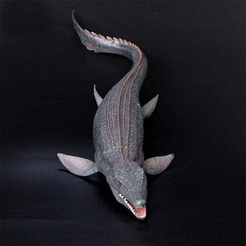 Simulation Static Marine Animal Model Ornaments Movable Jaw Mosasaur Children Educational Props Scene Decoration Kids Toy