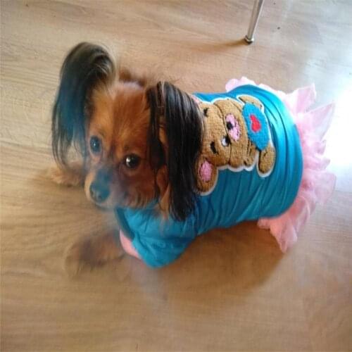 Fashion Dog Coat Winter Pet Dress Girl&Boy Jumpsuit Clothes Chihuahua Teddy Dog Clothing Pet Costume Cat Jumper Rompers