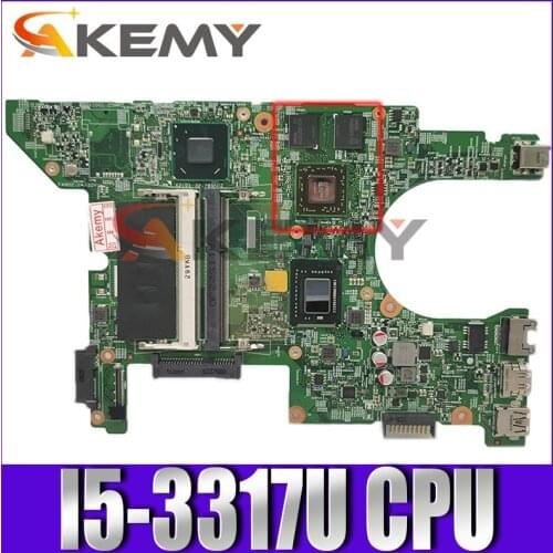 Original Laptop motherboard For DELL Inspiron 14Z 5423 I5-3317U Mainboard CN-067CG0 067CG0 11289-1 216-0833018