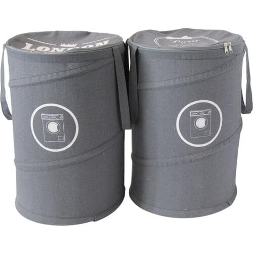 Foldable Laundry Basket Organizer Big Capacity Laundry Holder Basket Waterproof Dirty Clothes Hamper Collapsible Storage Bag