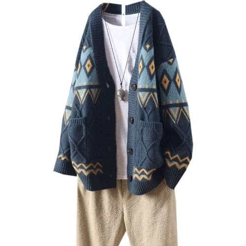 Buttons and comfortable leisure long-sleeved knitting cardigan womens literature and art soft and comfortable sweater