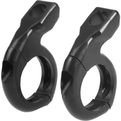 Universal 1'' 25mm HandleBar Turn Signal Clamp Mirrors Adapter Mount 8mm 10mm Motorcycle For Honda Yamaha Kawasaki Suzuki