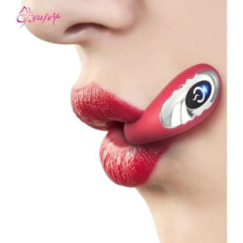 G-Spot Oral Vibrator Sex Toys for Women Dual Head Mouth Mini Intimate Vagina Massage Masturbator Sex Shop For Adult Erotic Toys