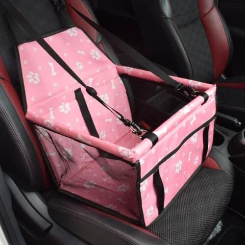 Breathable Mesh Pet Cat Dog Car Safety Seat Puppy Dog Basket Safe Carrier Travel Bag Waterproof Pet Supplies