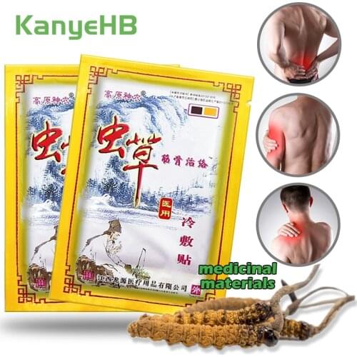 16pcs/2bags Pain Relief Patch Fast Relief Aches Pains & Inflammations Health Care Treatment Lumbar Spine Medical Plaster A265