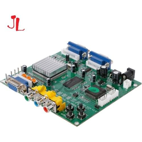 2pc Arcade Game RGB/CGA/EGA/YUV To Dual VGA HD Video Converter Adapter Board GBS-8220 Double output