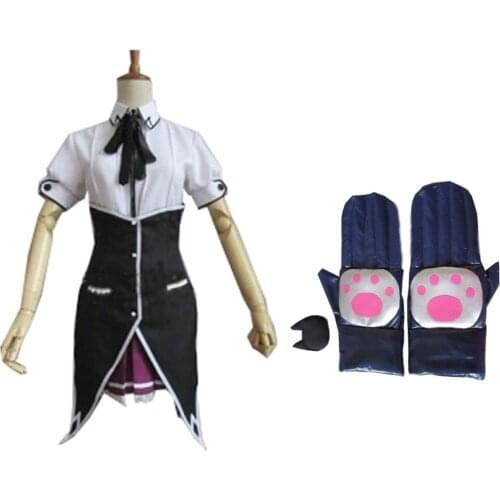 2018 High School DXD Toujou Koneko Xenovia Quarta Uniforms Cosplay Costume
