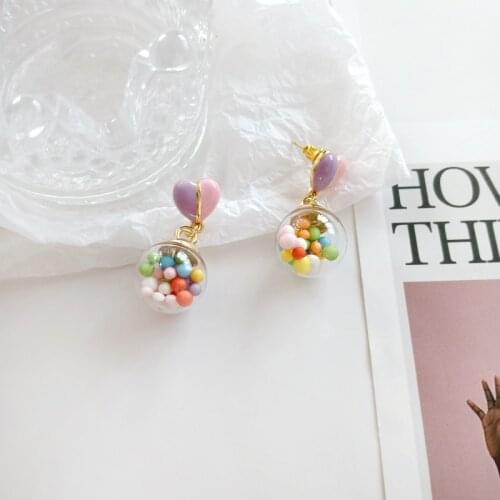 2020 New Fashion Women Earrings Delicate Cute Heart Shape Earrings For Women Girls Party Jewelry Gifts Wholesale