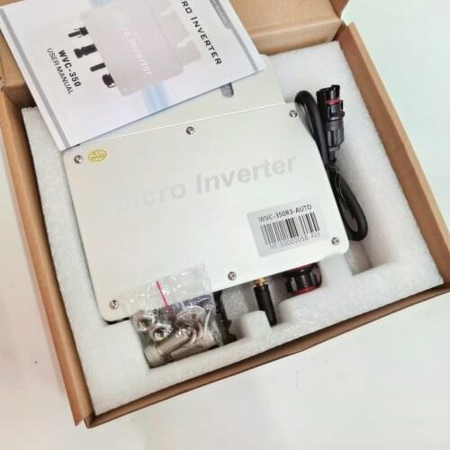 300W 350W Grid Tie Inverter WIFI MPPT Pure Sine Wave Output Micro Solar Converter DC22-60V to AC220V110V for 300W 350W PV panels