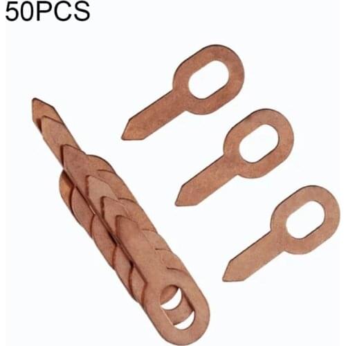 50 Pcs/set Oval Dent Puller Car Body Rings Paintless Lifter Repair Tool Kit Extractor Dents Removing Washer Tool Sheet Metal