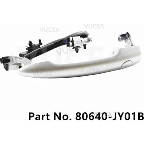 80640JY01B White car Comfort Access Exterior door handle for Renault KOLEOS 2010 2011 2012 2013 2014 2015 2016 2017 2018