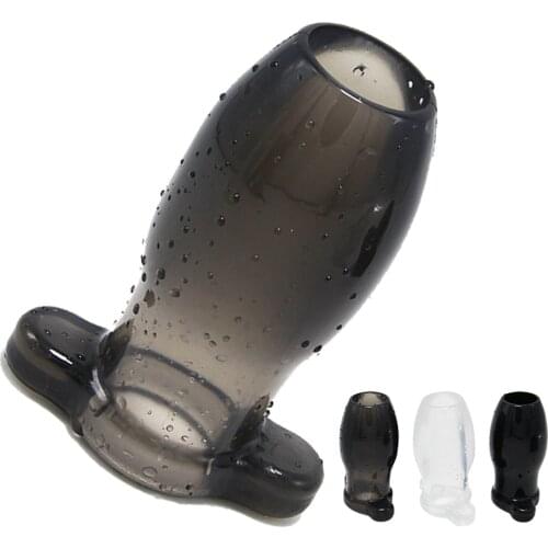 Anal Plug Sex Toys For Woman Douche Enema Anal Dilator Hollow Butt Plug Men Gay Prostate Massager Peep Vaginal Erotic Sex Toys