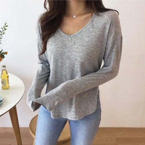 Women's Plain T-shirts AOSSVIAO China