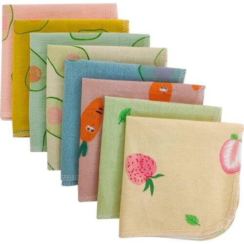 Zero Waste Cotton Birdseye Paperless Kitchen Decor Cloth Napkins Tea Towel Roll Reusable Baby Cleansing Unpaper Towel Wipe