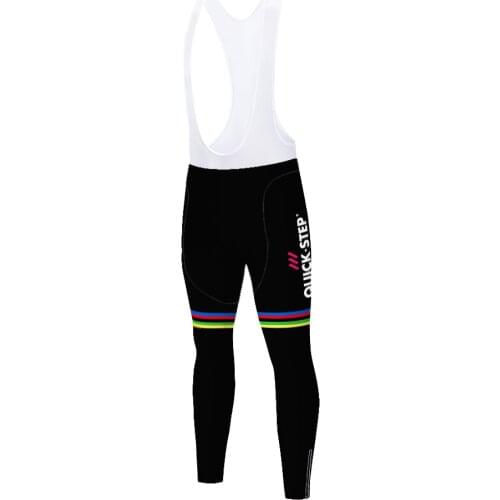 2019 QUICK STEP cycling pants Warm ciclismo invierno Trousers Mountain Bike Pants Tights 12D Pad pantalon ciclismo