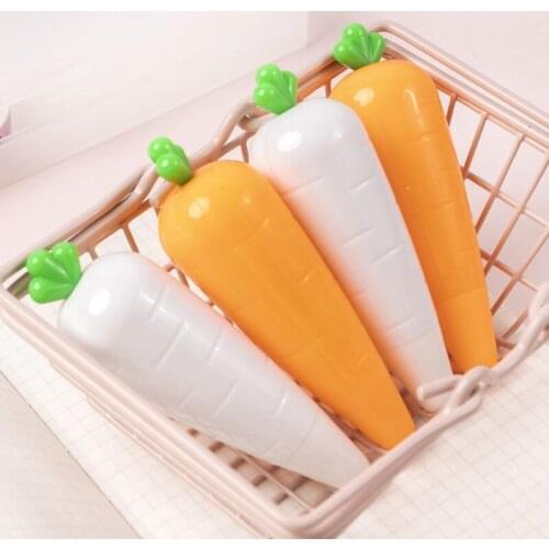 1pc Cute Carrot Vegetable Correction Tape Office School Supplies Cartoon Kawaii Student Creative Stationery Random