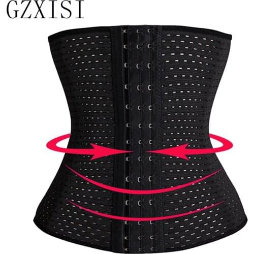 New 2018 Plus Size Gothic Clothing Underbust Bustier Slimming Body Shapers Shapewear Cincher Steel Boned Waist trainer Corset