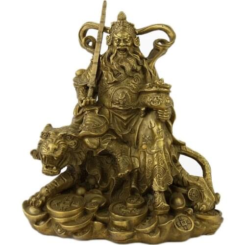 FengShui Brass god of wealth Figurines/BRASS GOD Of Wealth /OTHER BUDDHA