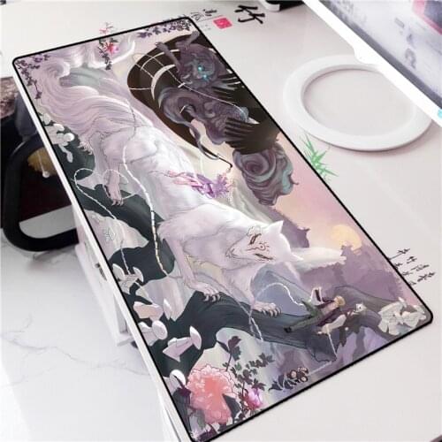 Mairuige Monster Series Anime Mousepad Natsume Yuujinchou Large Size Table Mats Pc Gaming Game Laptop Table Mousepad Micepad
