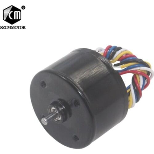 35mm Diameter Micro High Speed 3000RPM-6000RPM BLDC Motor 0-5v PMW Speed Adjust with Brake Brushless Electric Motor