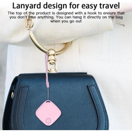 Mini Smart Tracker Locator Keys Finder Bluetooth Wallet Anti-loss Alarm Device APP Smart Tracker For Pet Dog Children GPS Record