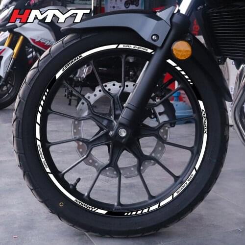 Motorcycle rim stickers for HOND-CB500X modified parts waterproof reflective wheel hub edge decals