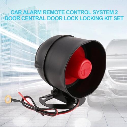 Profession Universal Car Alarm Remote Control Security System 2 Door Central Door Lock Locking Kit Set Keyless Entry System