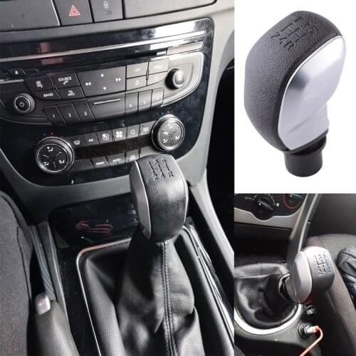 MT 5 Speed Car Gear Shift Knob for Peugeot 306 307 301 206 207 408 308 508 2008 C4L C2 for Citroen C-Quatre C-Triomphe Elysee