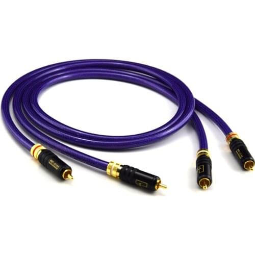 Van Den Hul V D H G5 Interconnects With Gold Plated RCA Connector