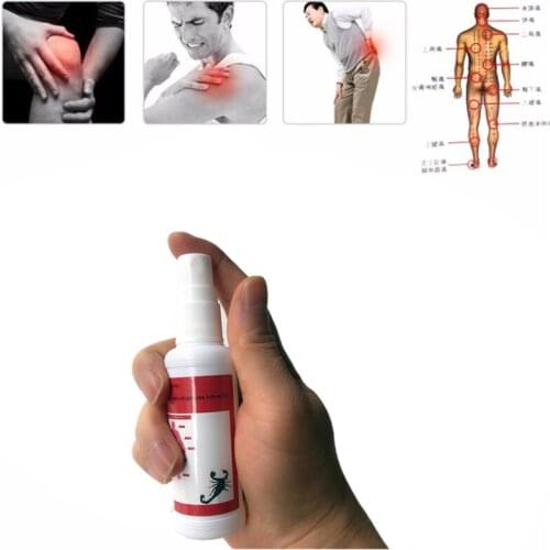 Knee Plaster Sticker Scorpion Venom Extract Knee Joint Ache Pain Relieving Spray Knee Rheumatoid Arthritis Body Essential Oil
