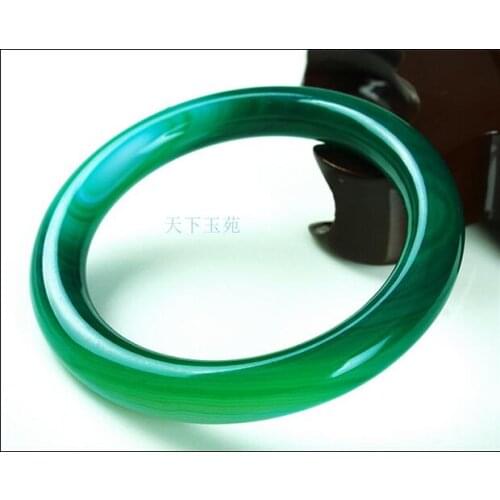 Crafted chalcedony natural ice crystal woman round Light blue bracelet agate bracelet free shipping