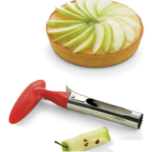 1PCS Stainless Steel Apple Cutter Knife Corers Fruit Slicer Multi-funct Cutting Vegetable Core Removed Kitchen Gadgets Tools