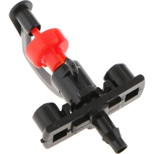 10pcs 180 Degree G-Type Garden Irrigation Simple Refraction Nozzle Insert Micro Nozzle Garden Plants Watering System Sprinklers