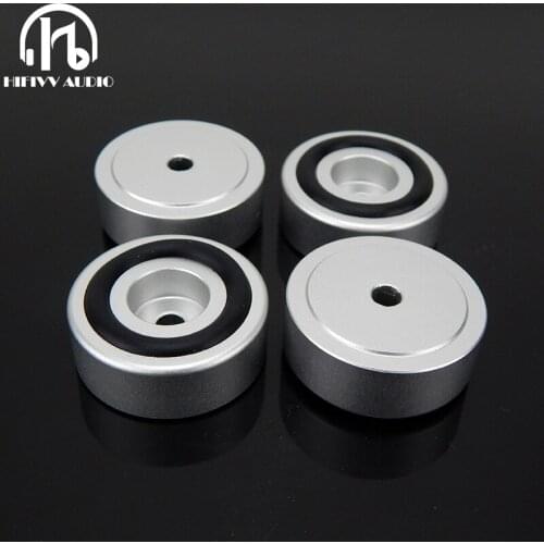 Aluminum foot pad for audio Amplifier DAC Decoder Audio Computer Chassis buffer Absorption Damping Aluminum feet mats 30*12mm