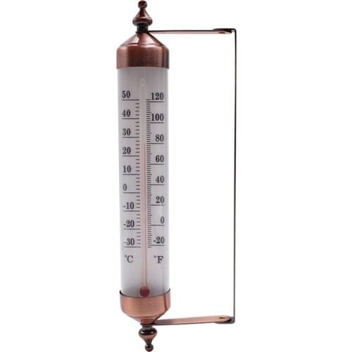 Digital Wall Temperature Monitor for Garden Indoor Home Office 9.8x3.1 inch