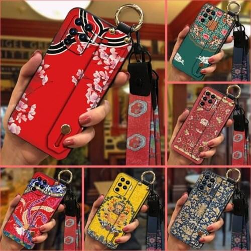 Phone Holder Silicone Phone Case For OPPO A94 4G/F19 Pro/Reno 5F/Reno5 Lite Kickstand New Arrival TPU For Woman