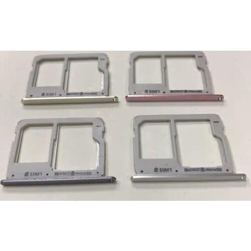For Samsung Galaxy A3 A5 A7 2016 A310 A510 A710 Original Phone Housing New SIM Tray Adapter Micro SD Card Tray Holder