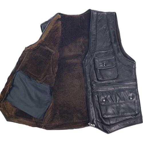 Enkofofo Men's Fur Vests China