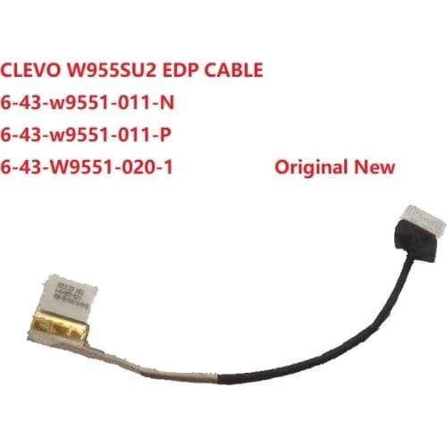 W955SU2 EDP CABLE 6-43-w9551-011-N 6-43-w9551-011-P 6-43-W9551-020-1 CLEVO P370EM LVDS CABLE-1 6-43-P37E1-011-1C 40P FOR x911