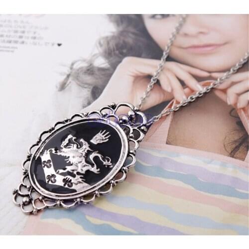 JAVRICK Hot Selling Twilight Alice Rosalie Cullen Family Crest Pendant Chain Necklace #38500