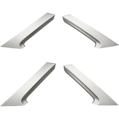 Trim Cover Outdoor Personal Car Auto Car Handle Inner Door Panel Parts Decoration for Toyota Camry 2006-2011 Silver