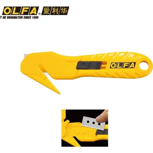 OLFA Concealed Blade Safety Knife SK-10/ 4-point Adjust Cutting shrink-wraps most plastic SKB-10 Cutter