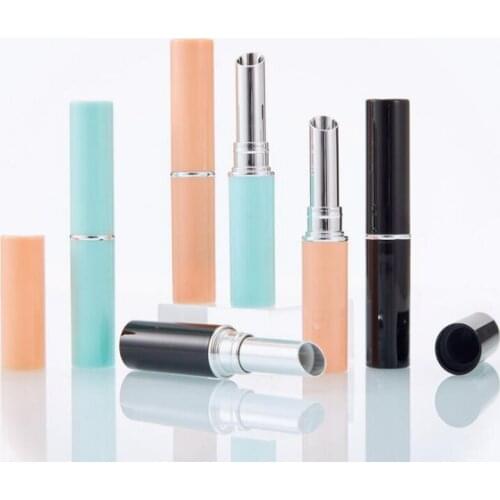 Empty Lipstick Tube Plastic Lip Balm Container Small Cosmetic Lipstick Gloss Sub-bottling
