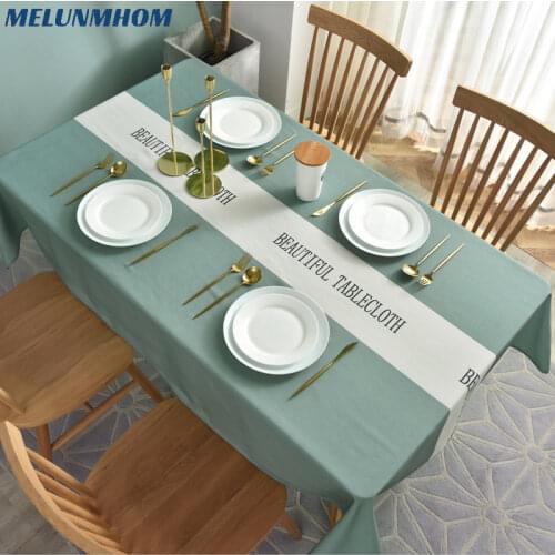 Toalhas De Mesa Tablo Style Table Cover Simple Tablecloth Tea Dining Tablecloths Rectangular Table-cloth Tafelkleed For Home