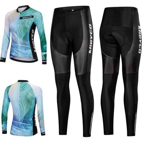 Cycling Jersey Suit Long Sleeve Summer Clothes For Women Bicicleta 2021 Spring Autumn Bike Set For Bicycle Road Bike Ciclismo