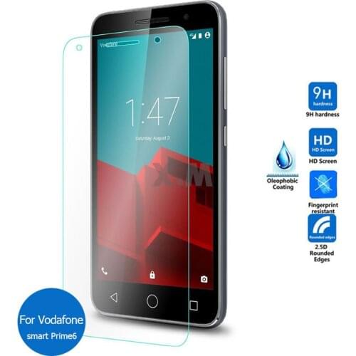 For Vodafone Smart Prime 6 Tempered Glass Original 9H Protective Film Explosion-proof LCD Screen Protector For VF-895N 895N