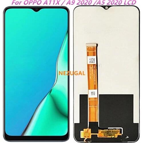 6.5" For OPPO A11X LCD A9 2020 CPH1937 CPH1939 Display Touch Screen Assembly Parts For OPPO A5 2020 LCD Screen